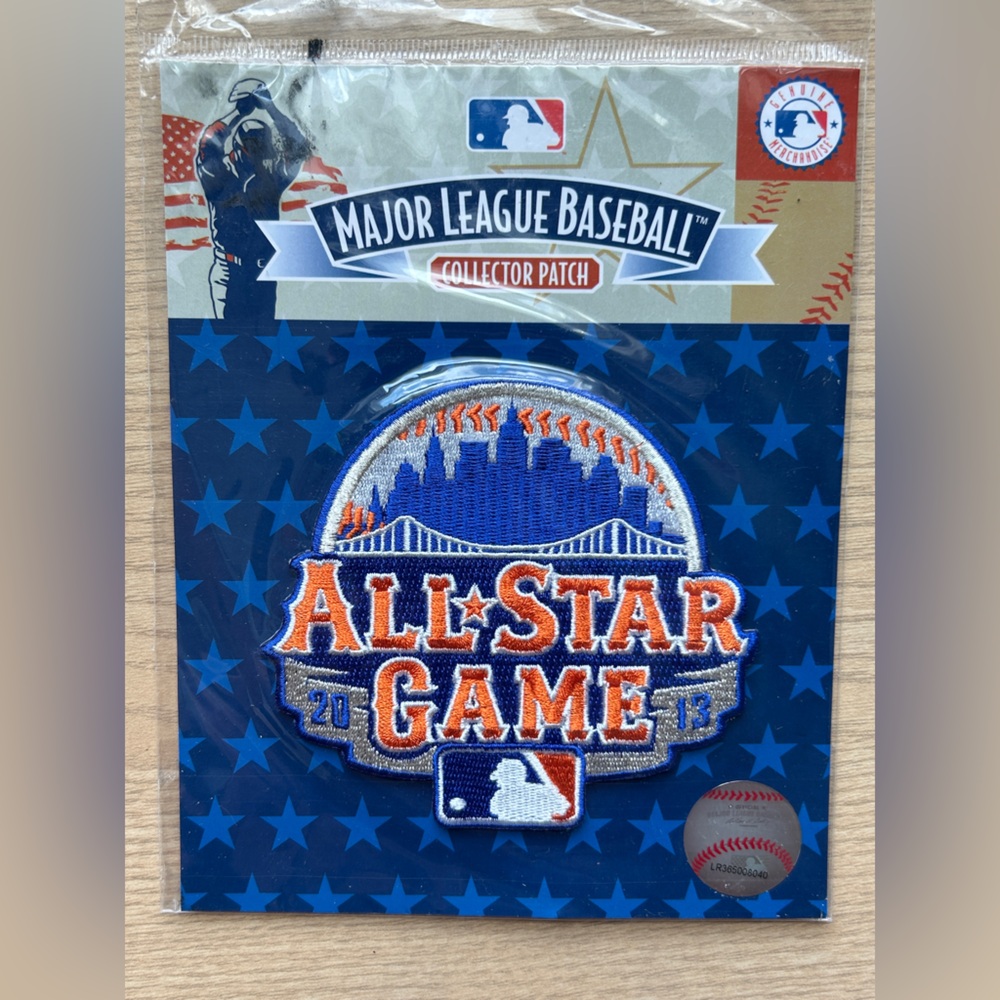 MLB All-Star Game Collector Patch New York Meta 2013